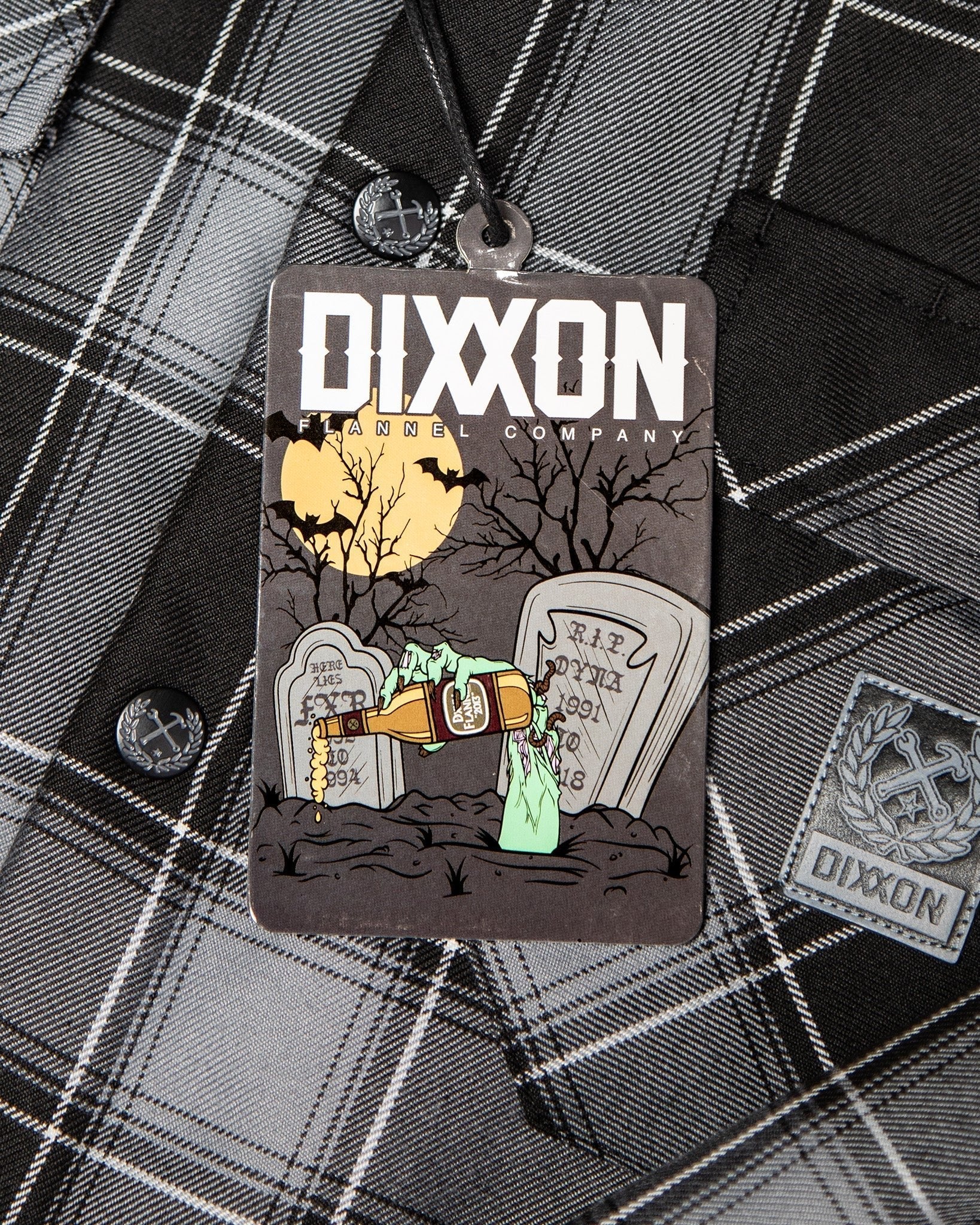 The Graveyard Sherpa Lined Flannel Jacket - Dixxon Flannel Co.