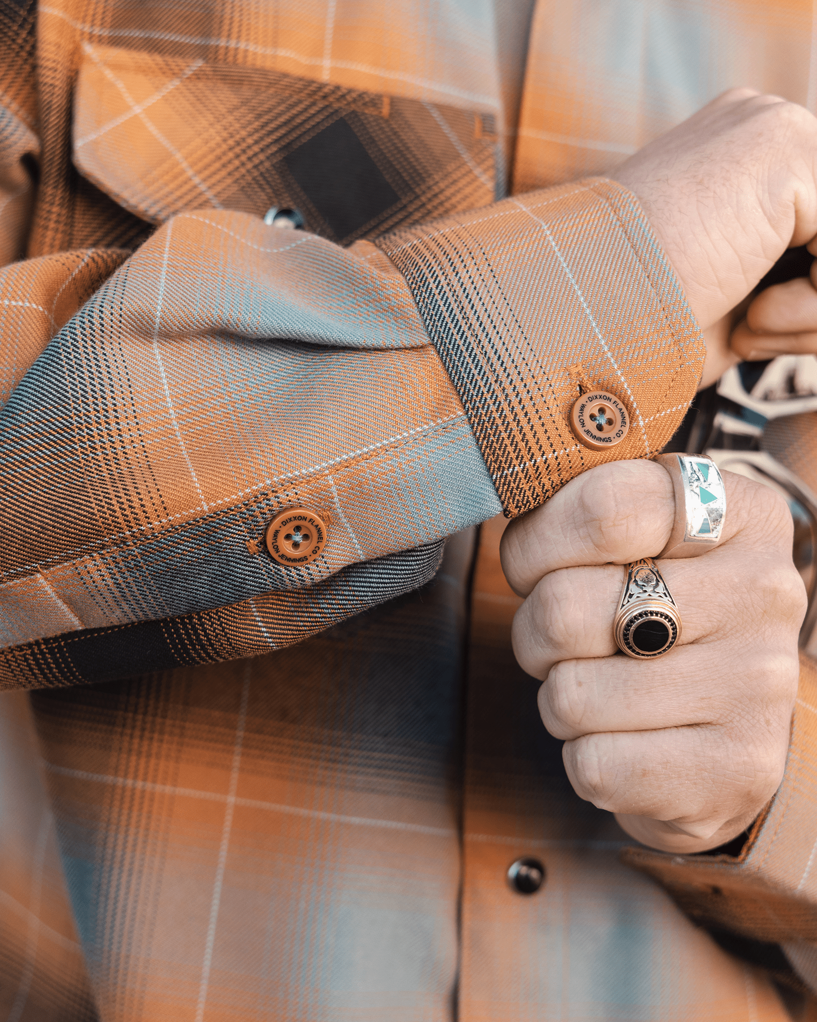 Waylon Jennings Flannel - Dixxon Flannel Co.