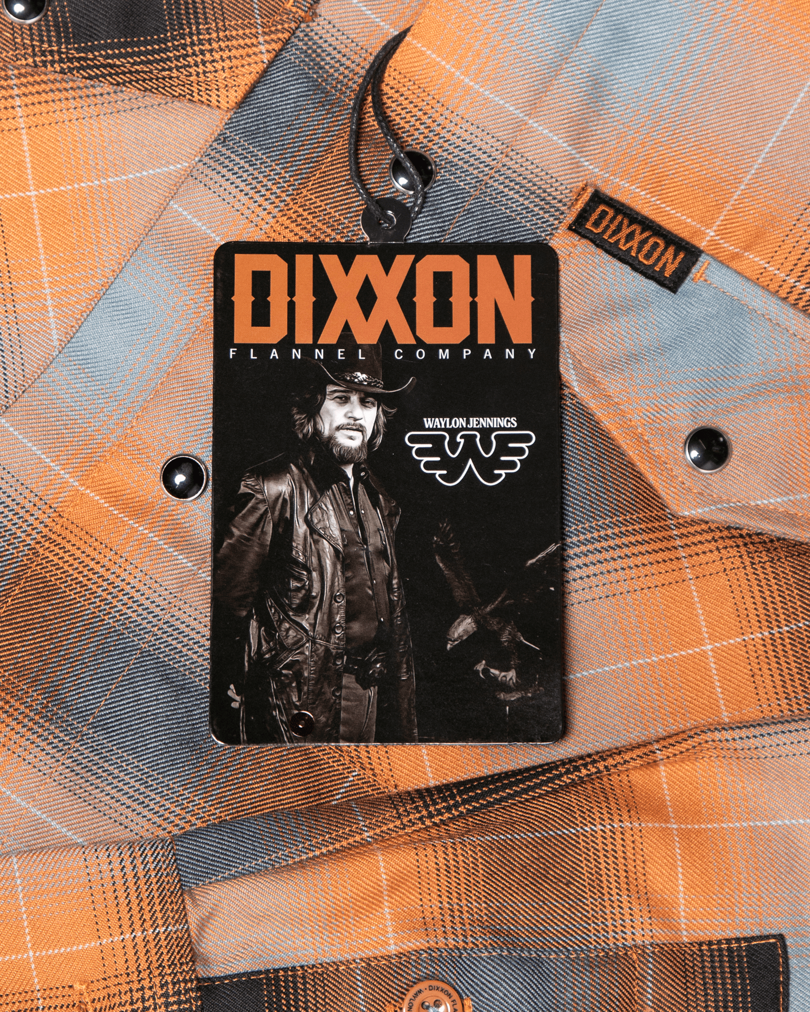 Waylon Jennings Flannel - Dixxon Flannel Co.