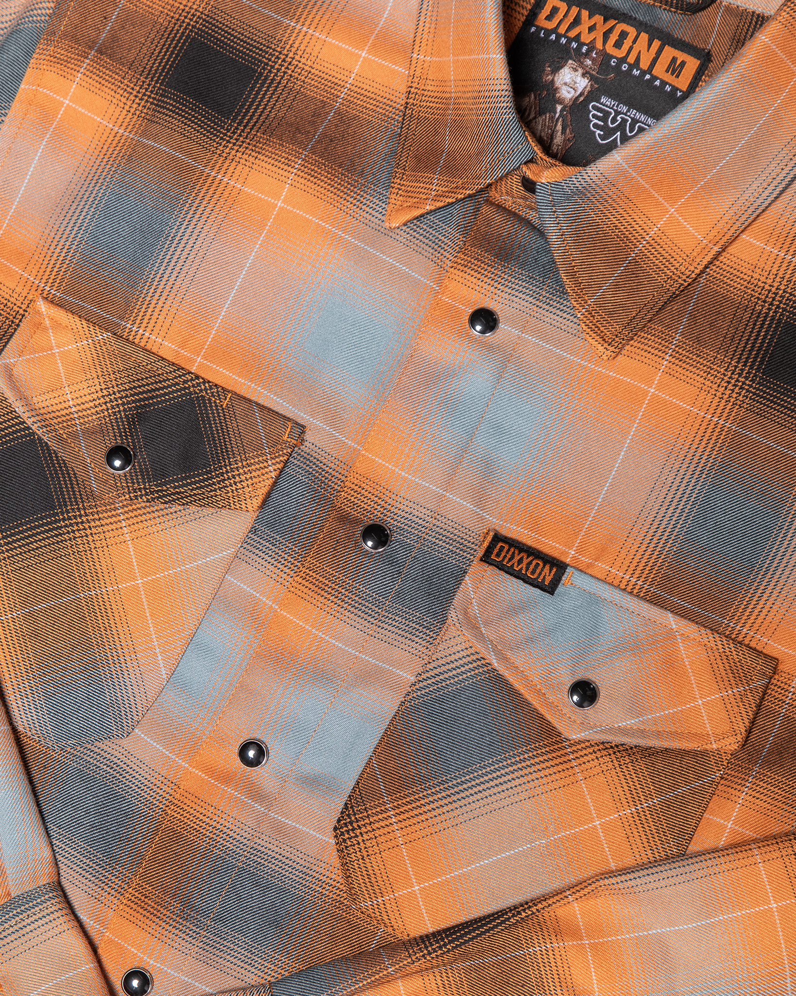 Waylon Jennings Flannel - Dixxon Flannel Co.