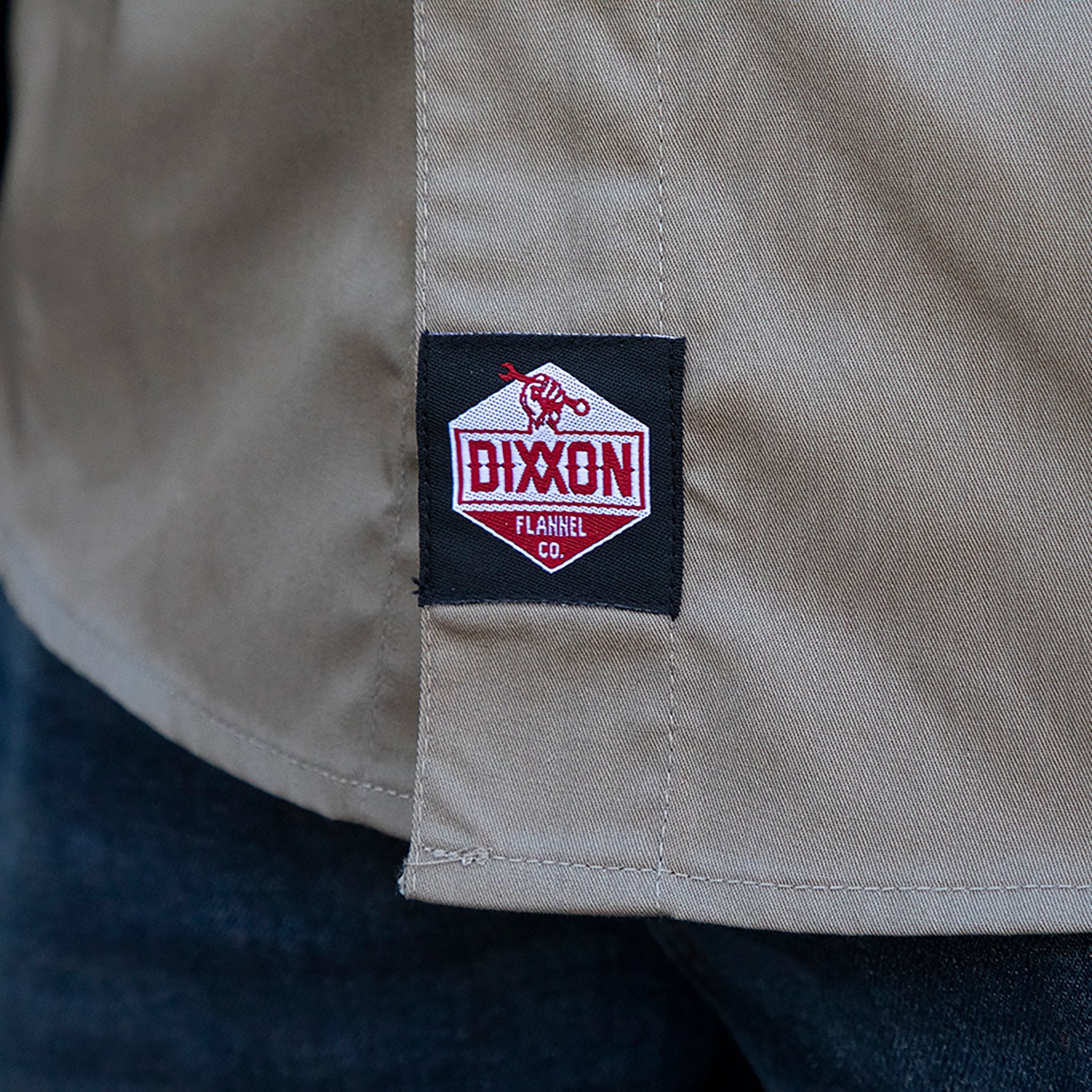 Dixxon WorkForce Short Sleeve Work Shirt - Khaki – DIXXON EUROPE