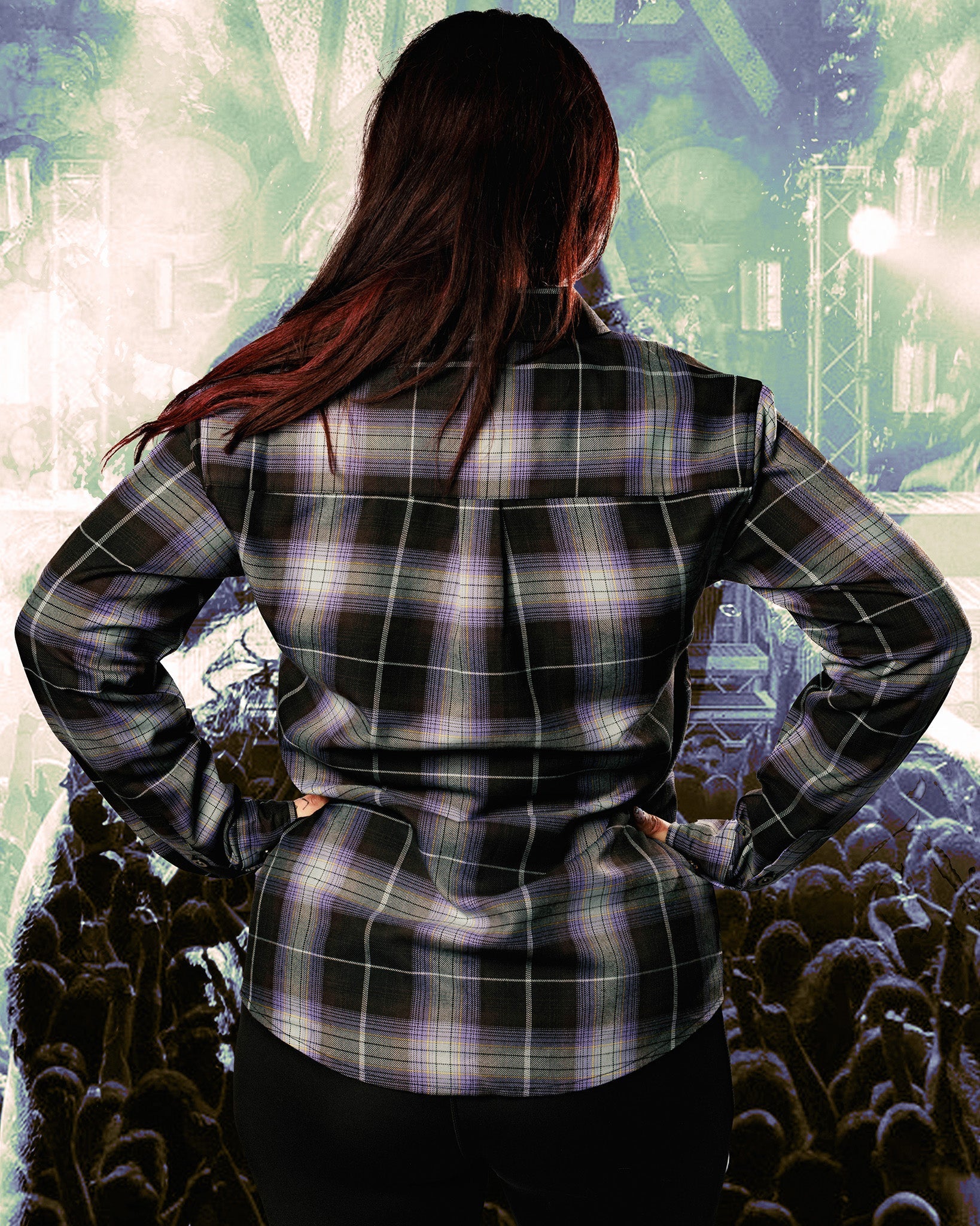 Women's Anthrax Spreading the Disease Flannel | Dixxon Flannel Co
