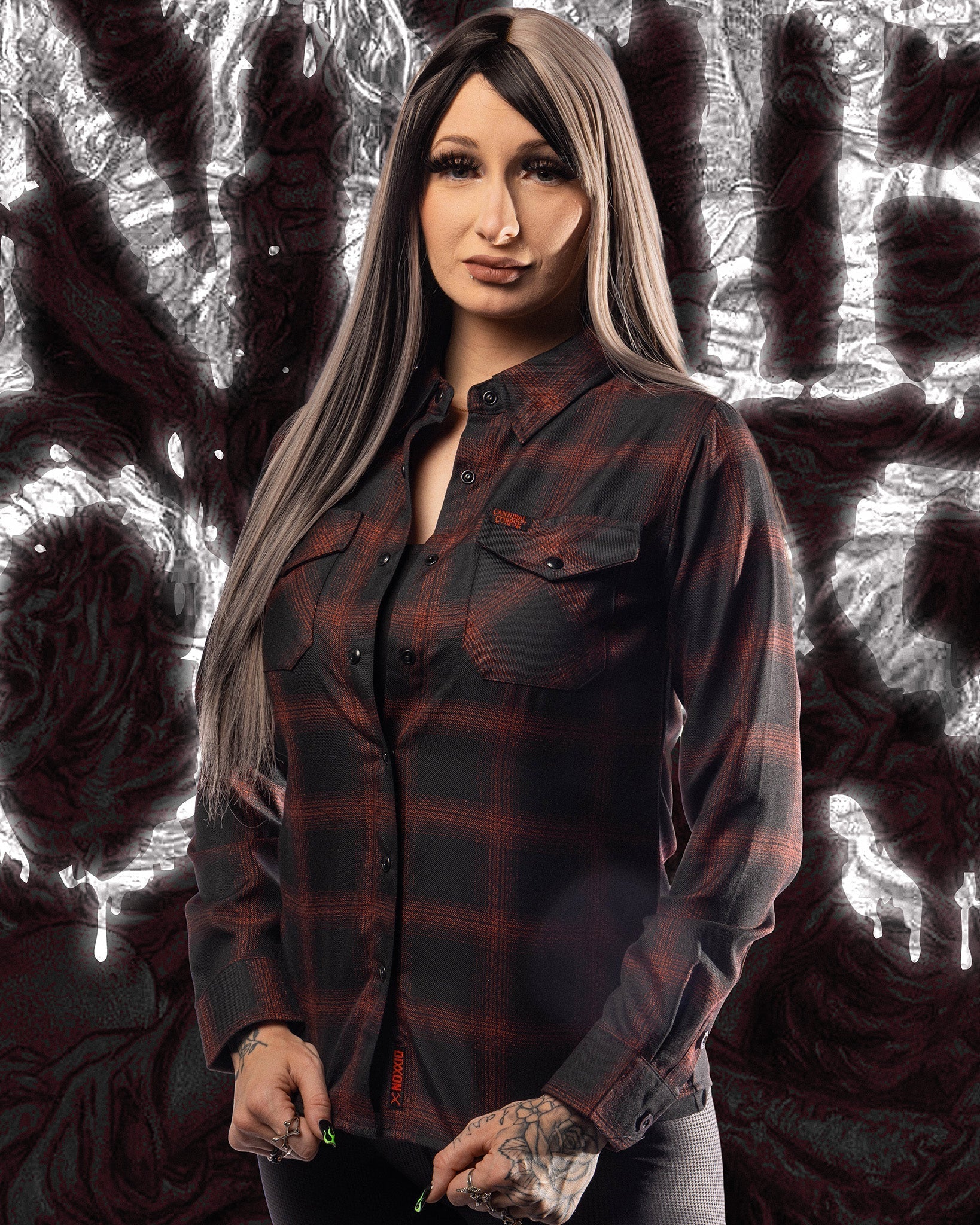 Women's Cannibal Corpse Flannel - Dixxon Flannel Co.