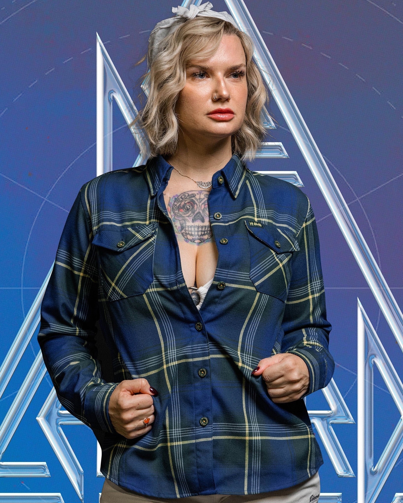 Women's Def Leppard 'On Through the Night' Flannel - Dixxon Flannel Co.
