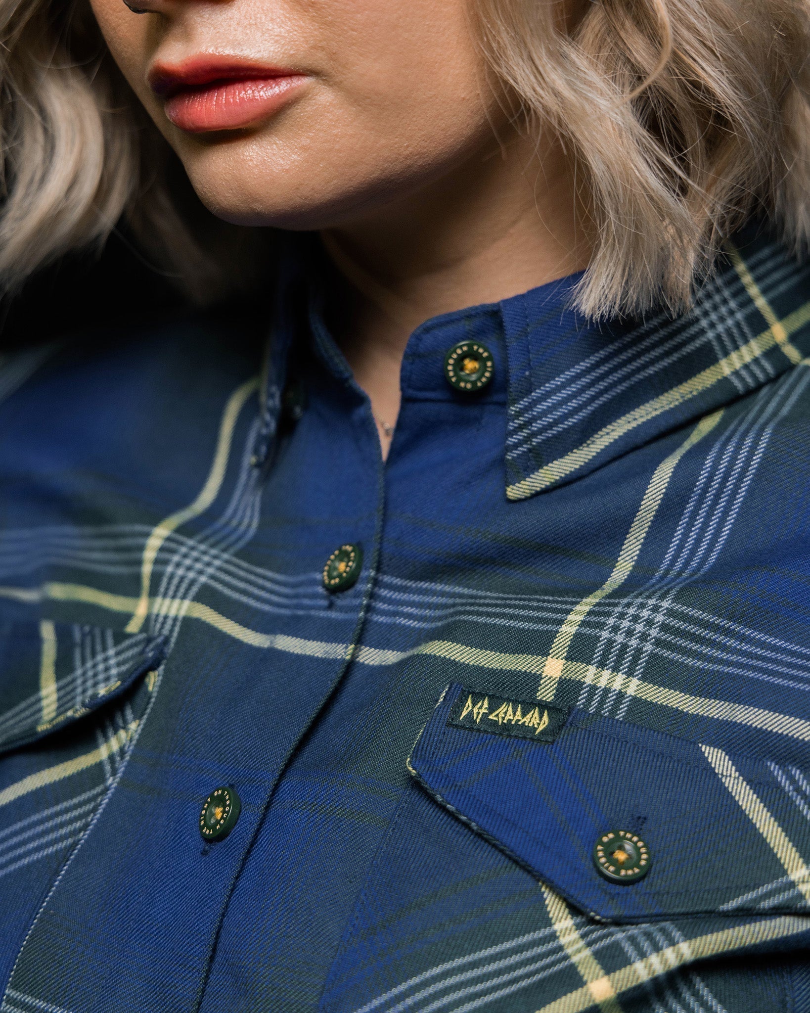 Women's Def Leppard 'On Through the Night' Flannel - Dixxon Flannel Co.
