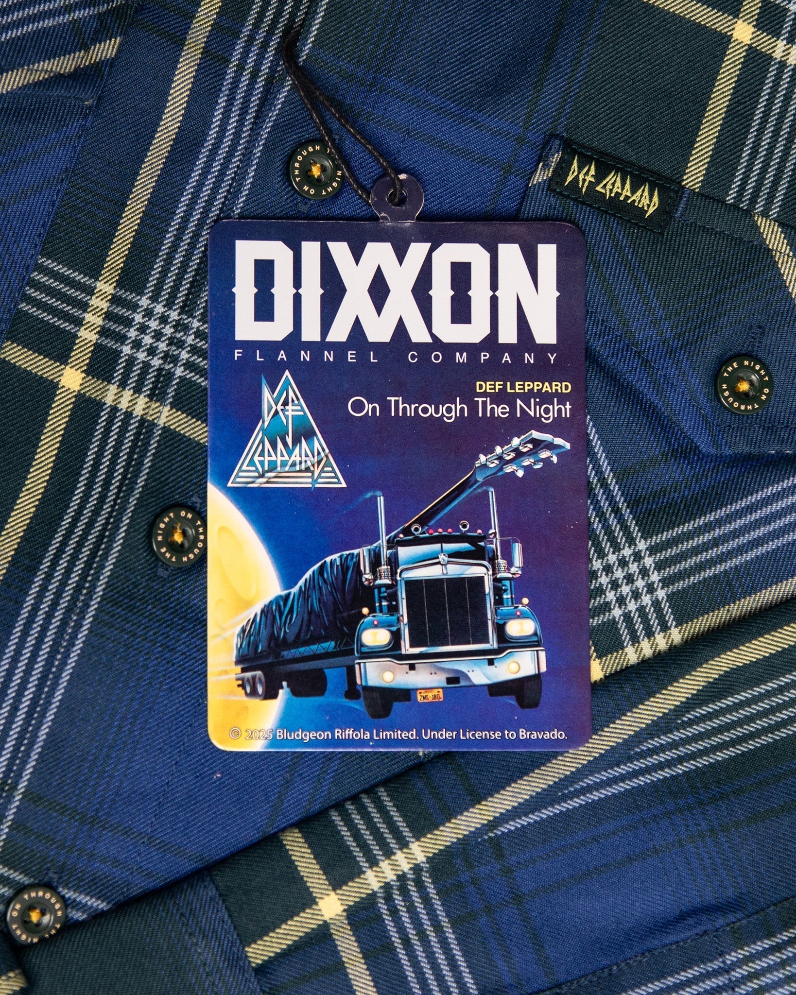 Women's Def Leppard 'On Through the Night' Flannel - Dixxon Flannel Co.