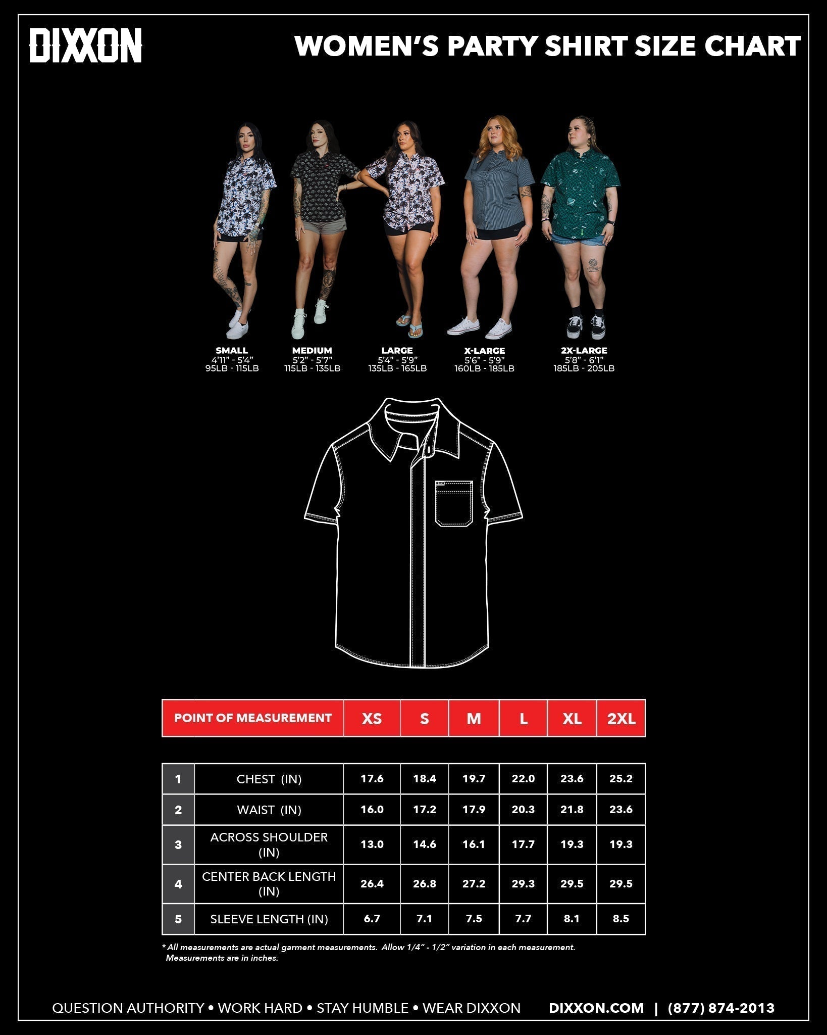 Women's The Larry Party Shirt - Dixxon Flannel Co.