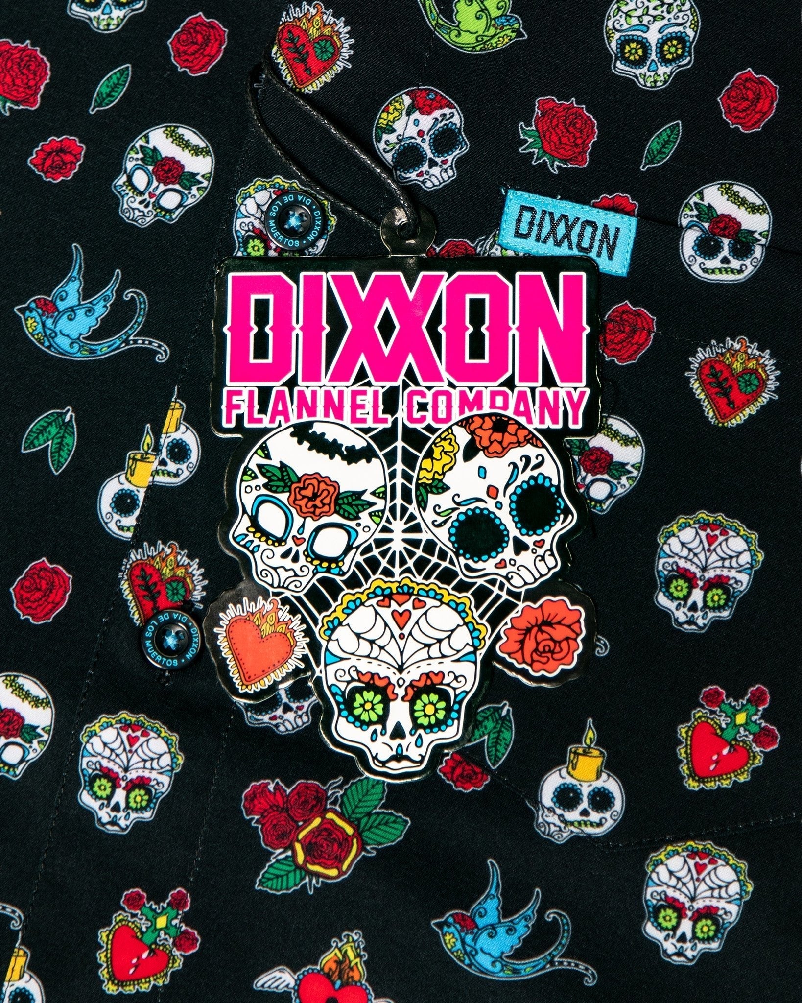 Women's Los Muertos Party Shirt - Dixxon Flannel Co.