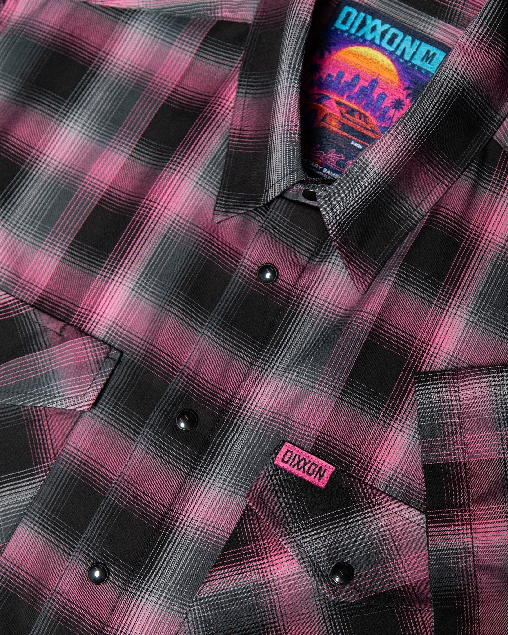 Women's Midnight Vice Bamboo Short Sleeve - Dixxon Flannel Co.