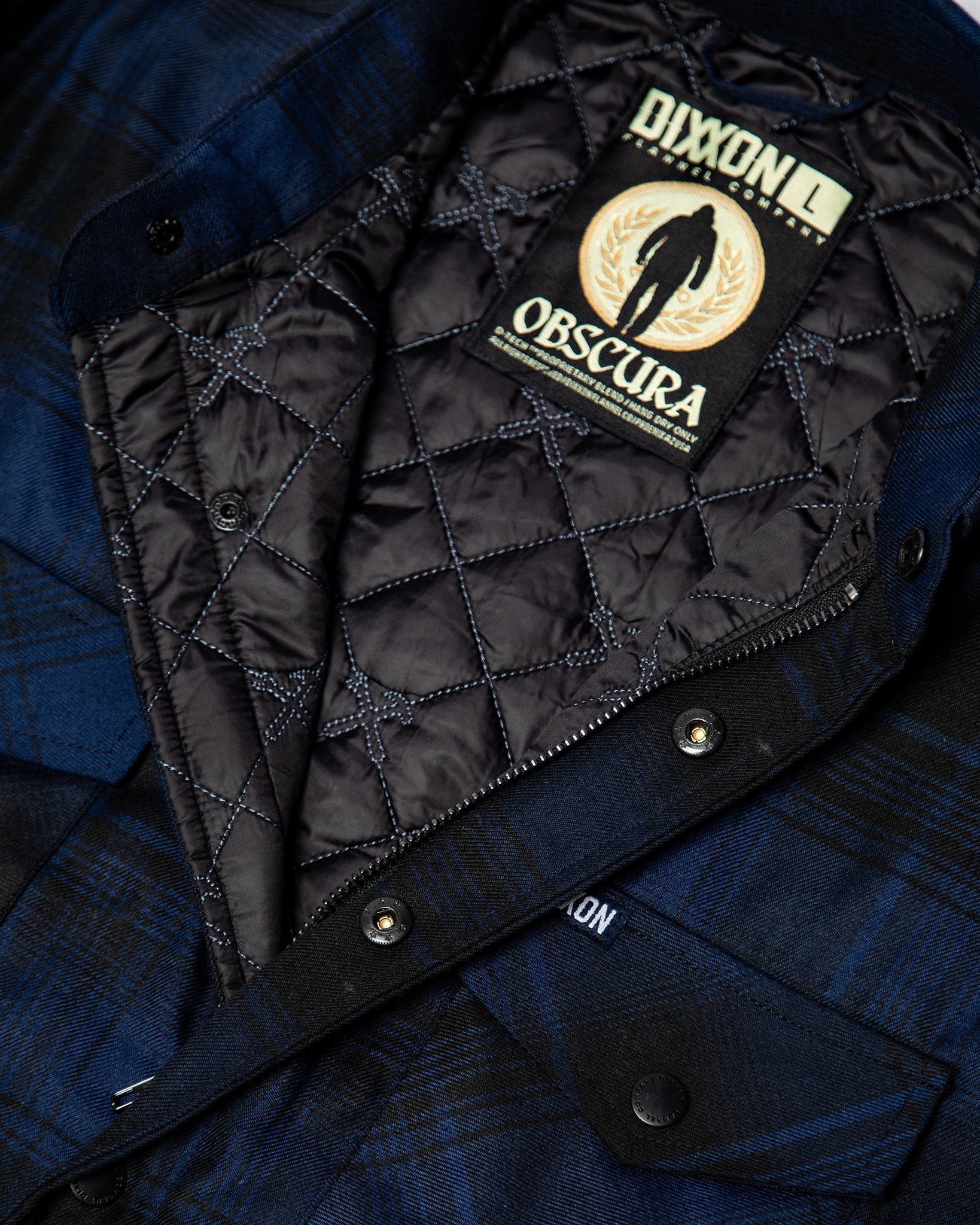 Obscura Quilted Flannel Jacket | Dixxon Flannel Co. – DIXXON EUROPE