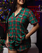 Women's Yuletide Pyjama Shorts - Dixxon Flannel Co.