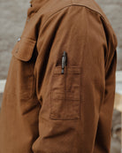 WorkForce Long Sleeve Work Shirt - Brown - Dixxon Flannel Co.