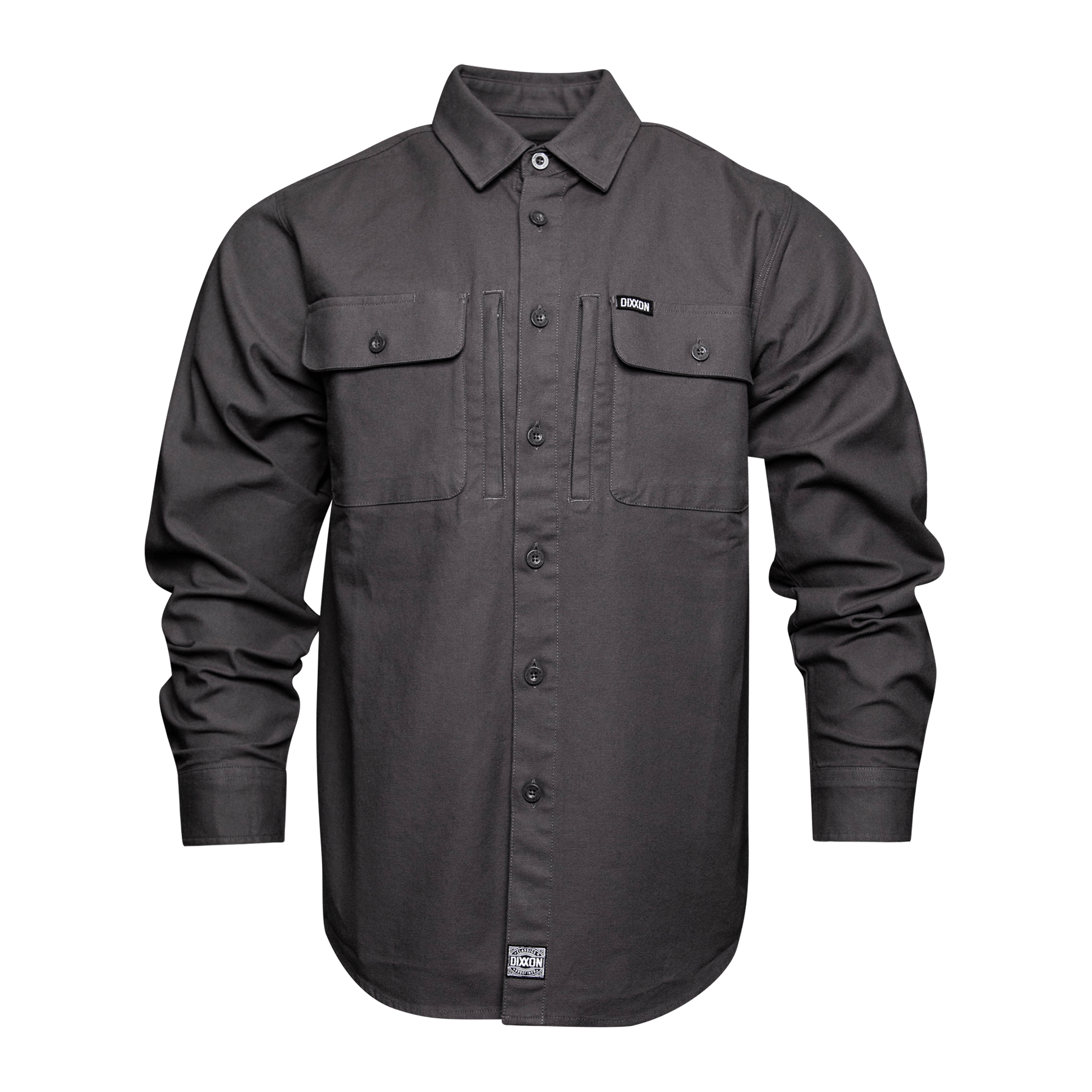 WorkForce Long Sleeve Work Shirt - Grey - Dixxon Flannel Co.