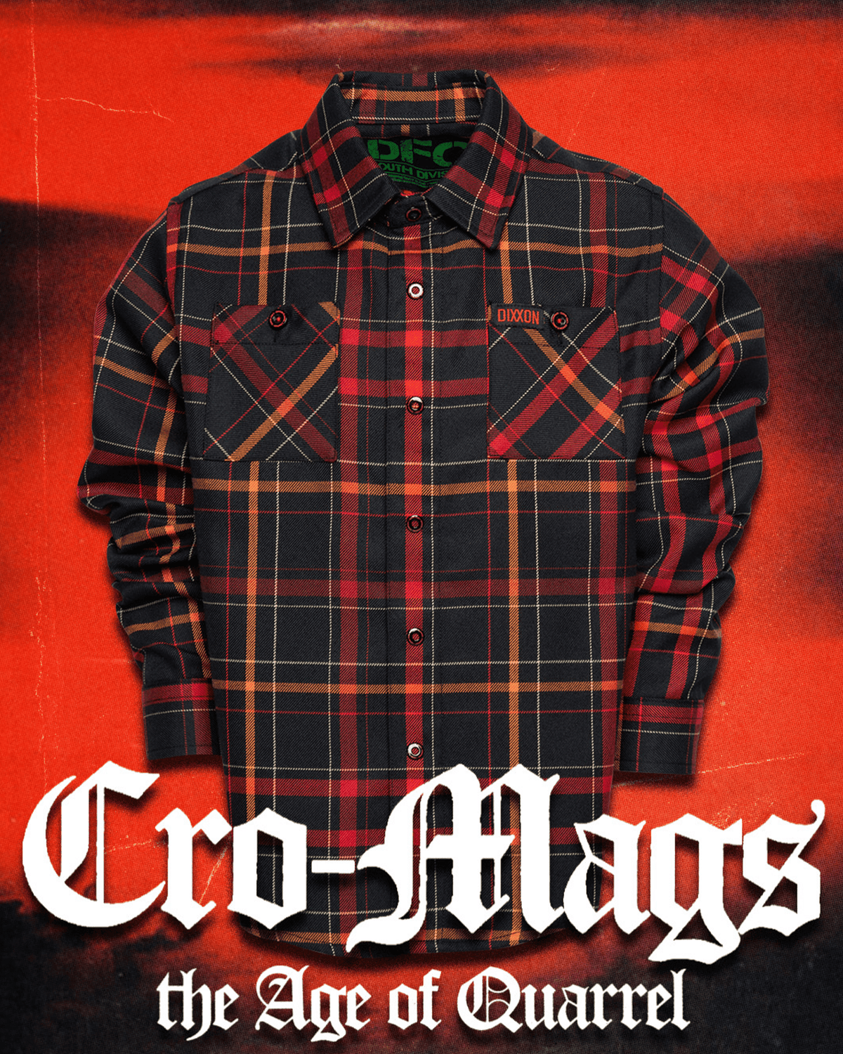 Youth Cro-Mags Age of Quarrel Flannel - Dixxon Flannel Co.